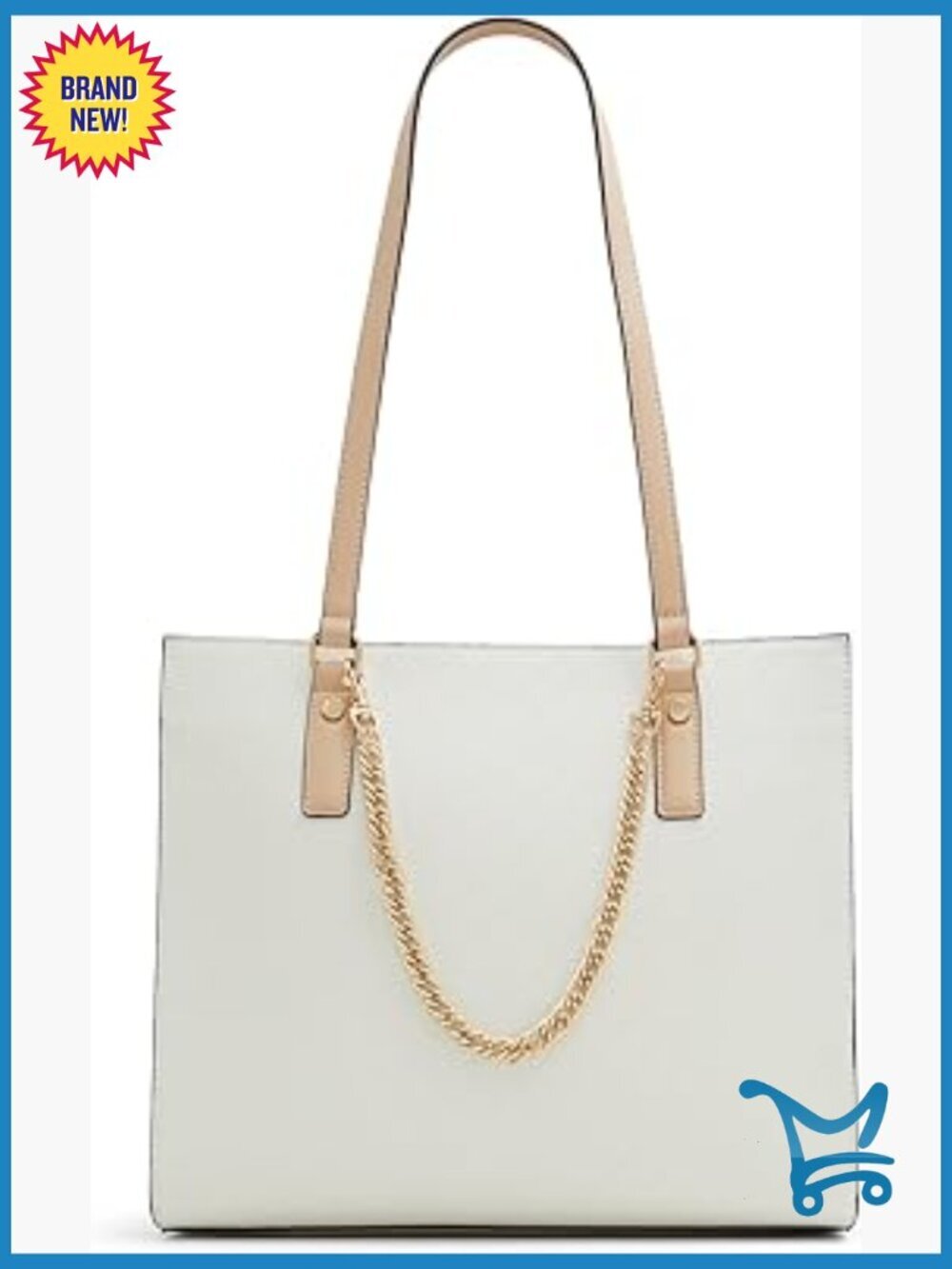 Medium Satchel Crossbody Bag with Adjustable Strap, Lightweight Synthetic